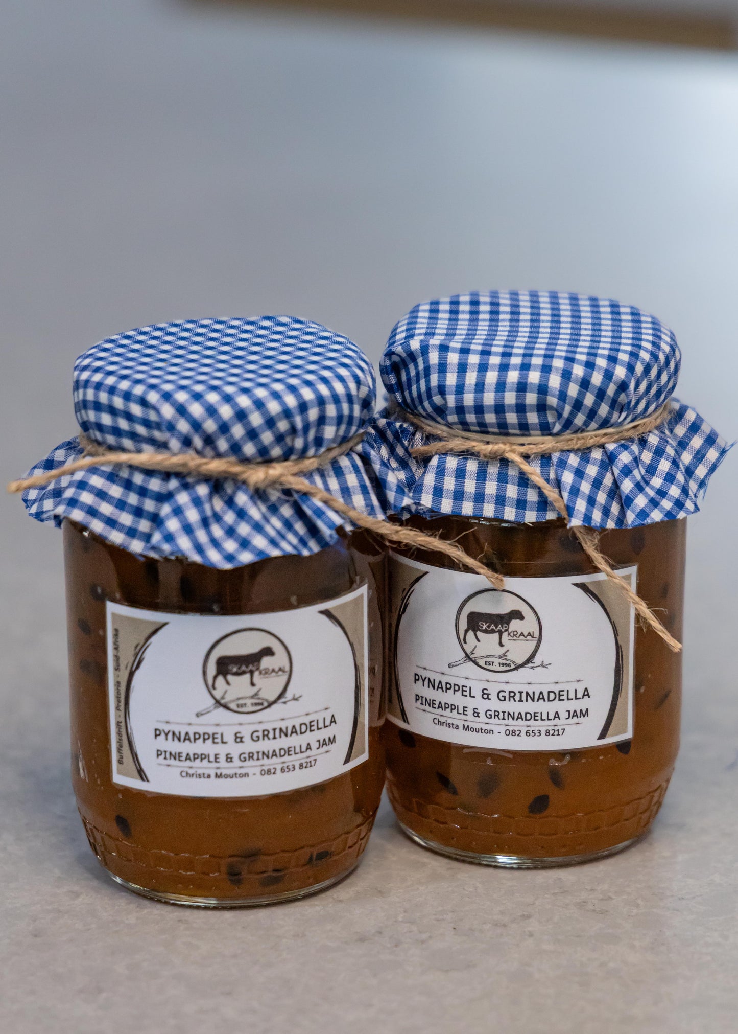Pineapple & Grinadella Jam (352ml)